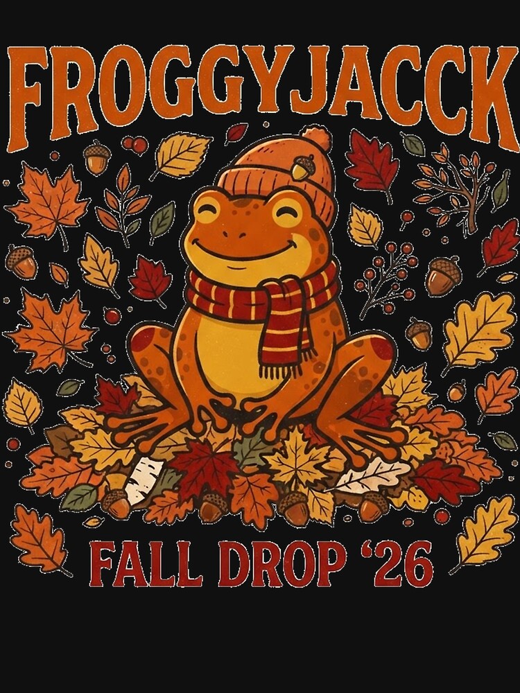 FroggyJacck Fall Drop 2026 Autumn Frog Cozy Streetwear by FroggyJacck