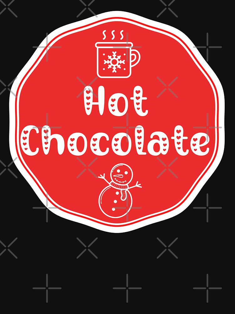 Hot Chocolate - Red Food Container Label by LabelStore