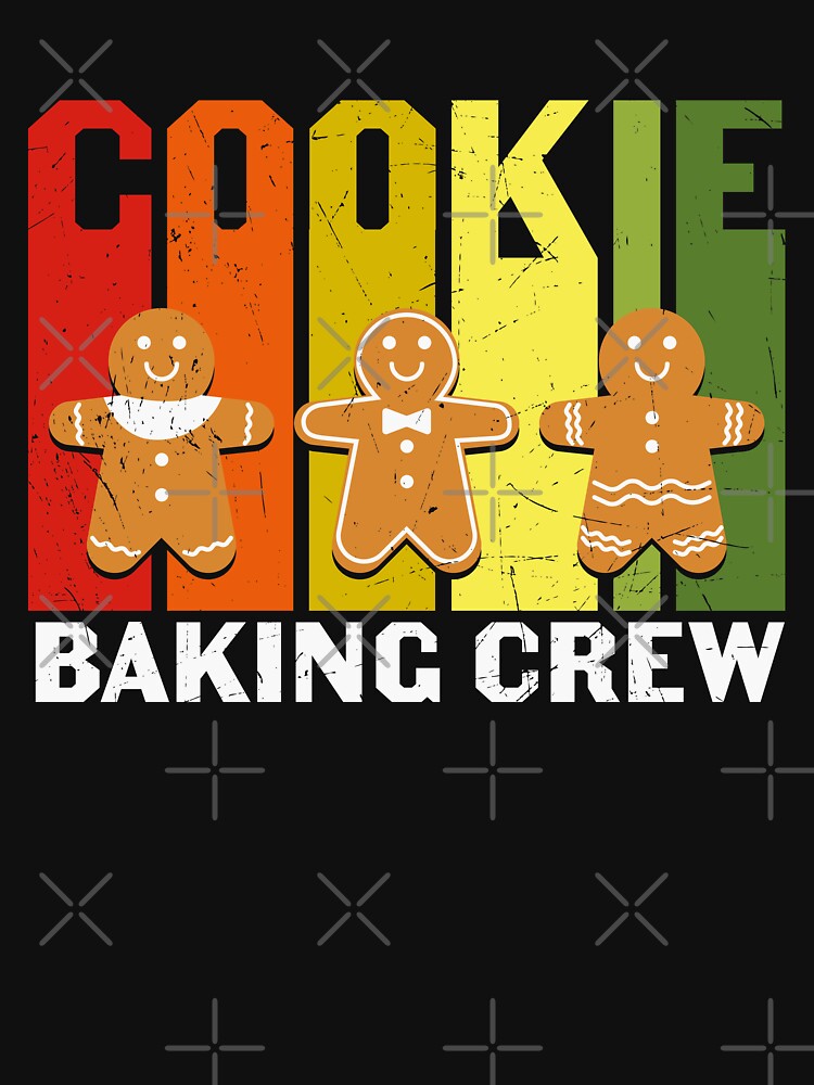 Cute Cookie Baking Crew Happy Christmas Family Gingerbread Team by Pexilus