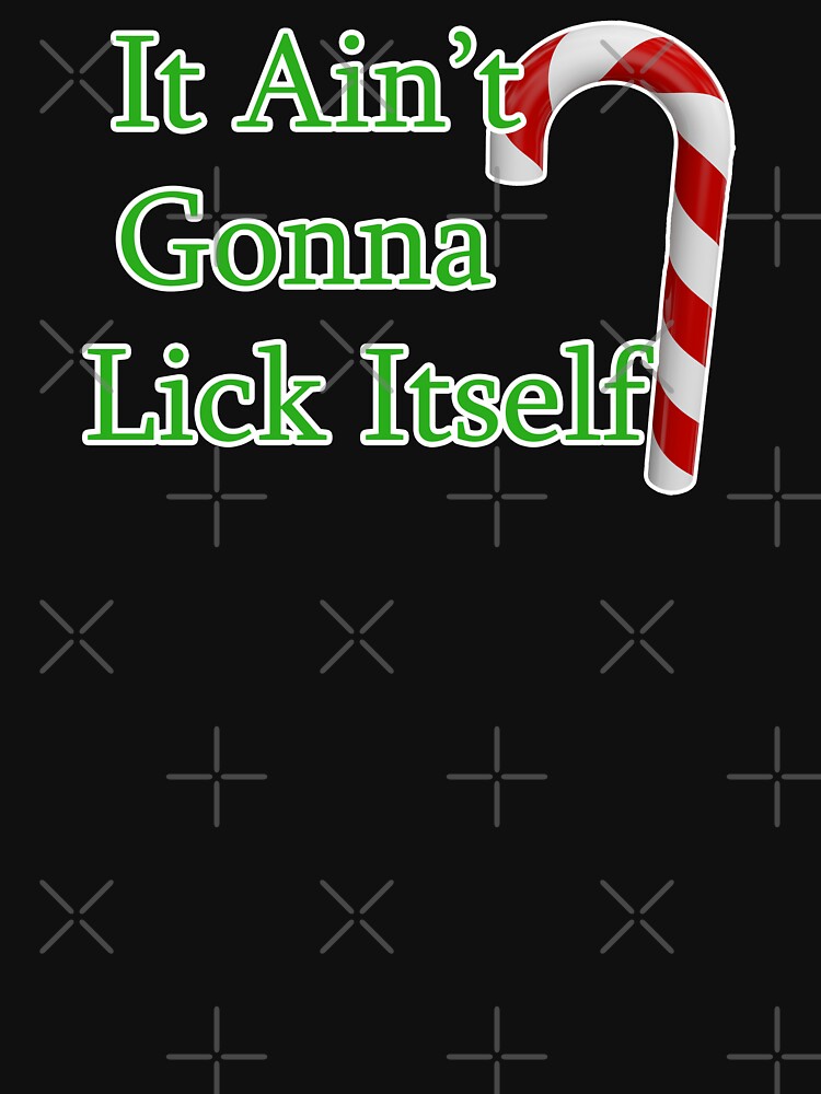 Christmas Candy Cane It Ain't Gonna Lick Itself Xmas Candy Canes by AlaskaCC