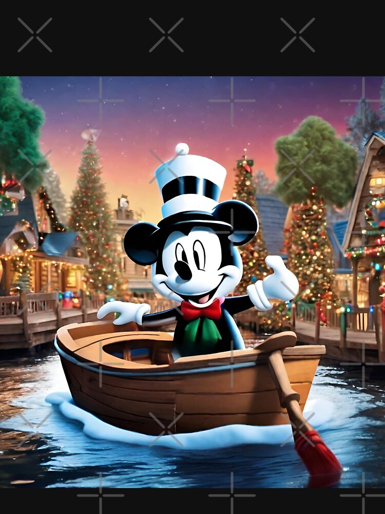 Steamboat Willie Winter village by GJ-Creations