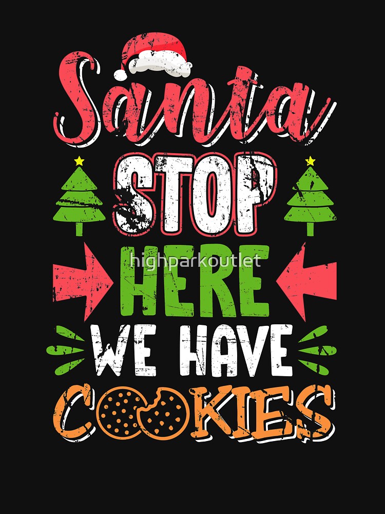 Santa Christmas Cookies by highparkoutlet