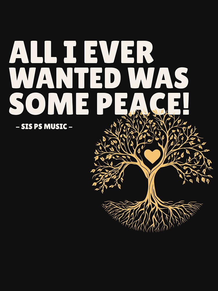 All I Ever Wanted Was Some Peace Relaxing Autumn by SisPS-Shop