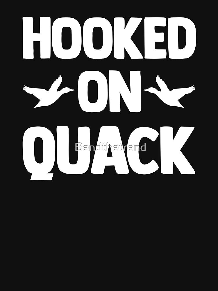 Hooked On Quack Funny Water Ducklings by Bendthetrend