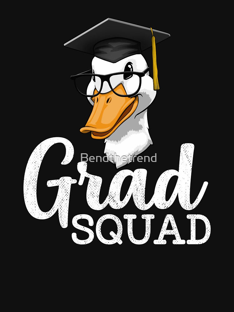 Duck Grad Squad Funny Water Ducklings by Bendthetrend