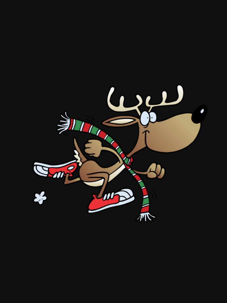 Running reindeer at Christmas marathon by Anas ⭐⭐⭐⭐⭐