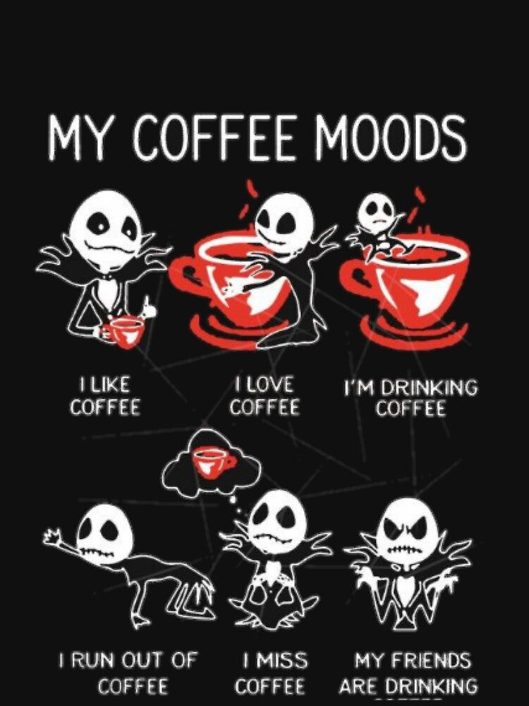 Jack Skellington drinks coffee | coffee moods by Anas ⭐⭐⭐⭐⭐
