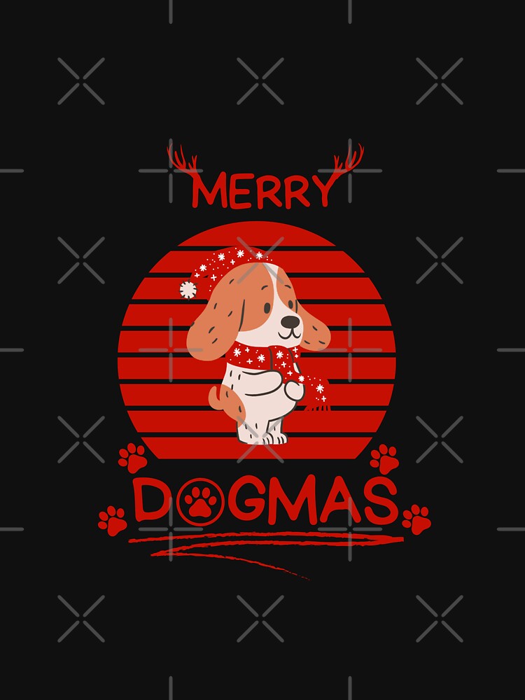 Merry Dogmas merry Christmas for dog lovers by ARFC007 ⭐⭐⭐⭐⭐