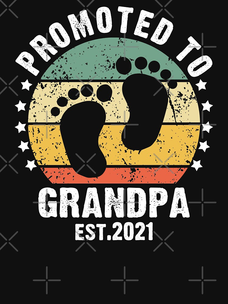 New grandpa 2021 promoted to grandfather est 2021 by Majesticoo