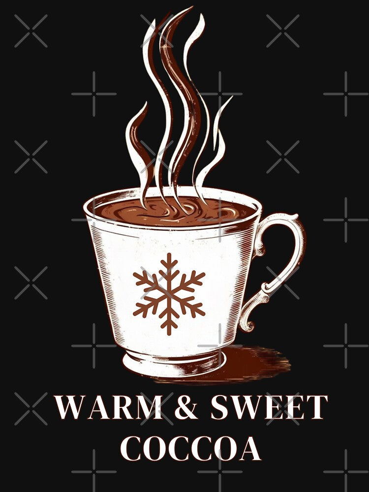 Warm & Sweet Cocoa – Vintage Winter Mug Design by UniversalFlair