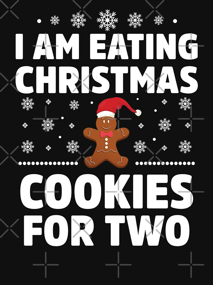 I am eating christmas cookies for two by Majesticoo