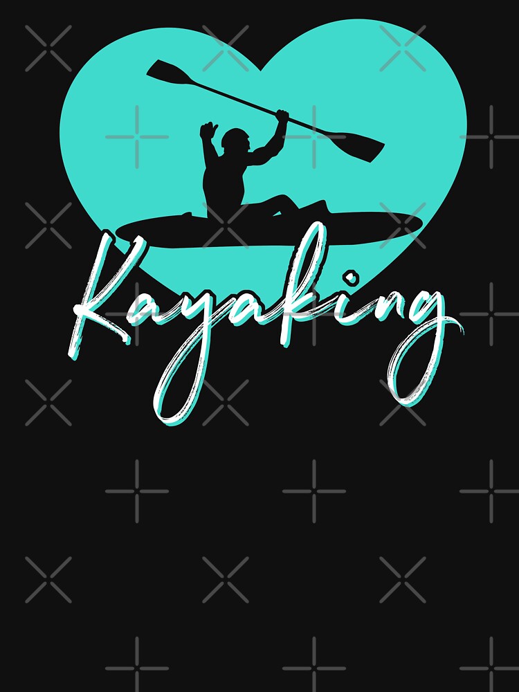 Cute Kayak Gift Outdoors Adventure Love Kayaking by MintedFresh
