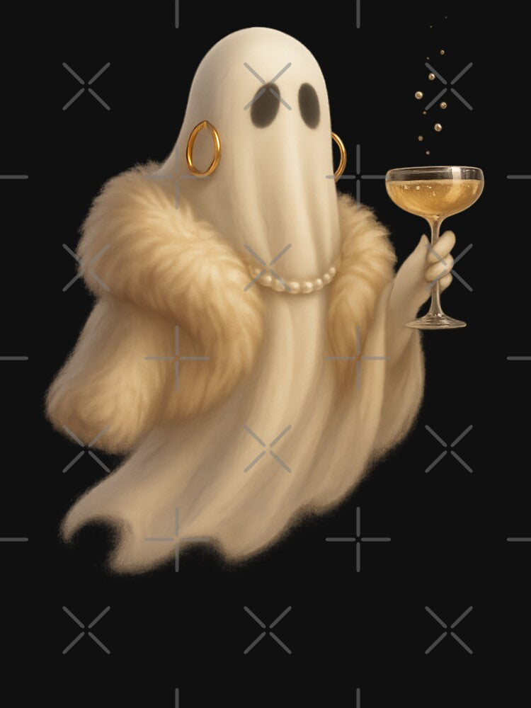 Couture Ghost in Faux Fur – Glam Halloween by I AM BRO