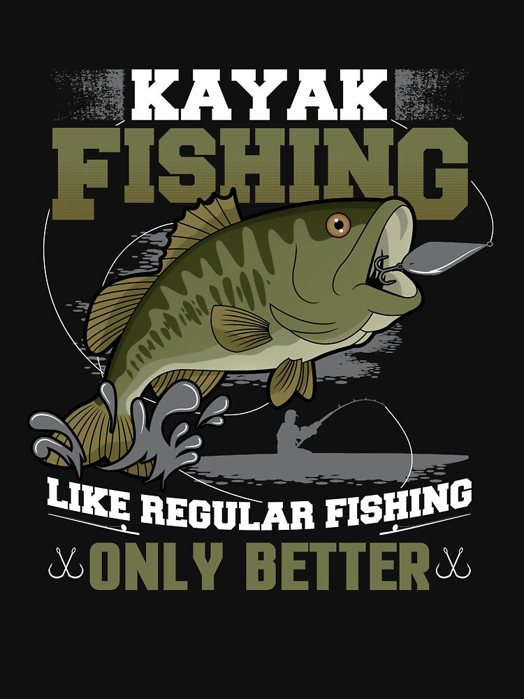 Kayak Fishing Like Regular Fishing Only Better by ReallyAwesome