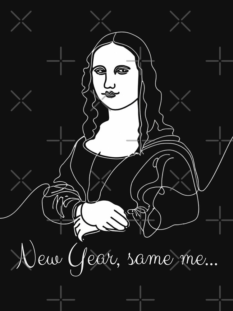 New Year, Same Me... by Anniko Art Studio