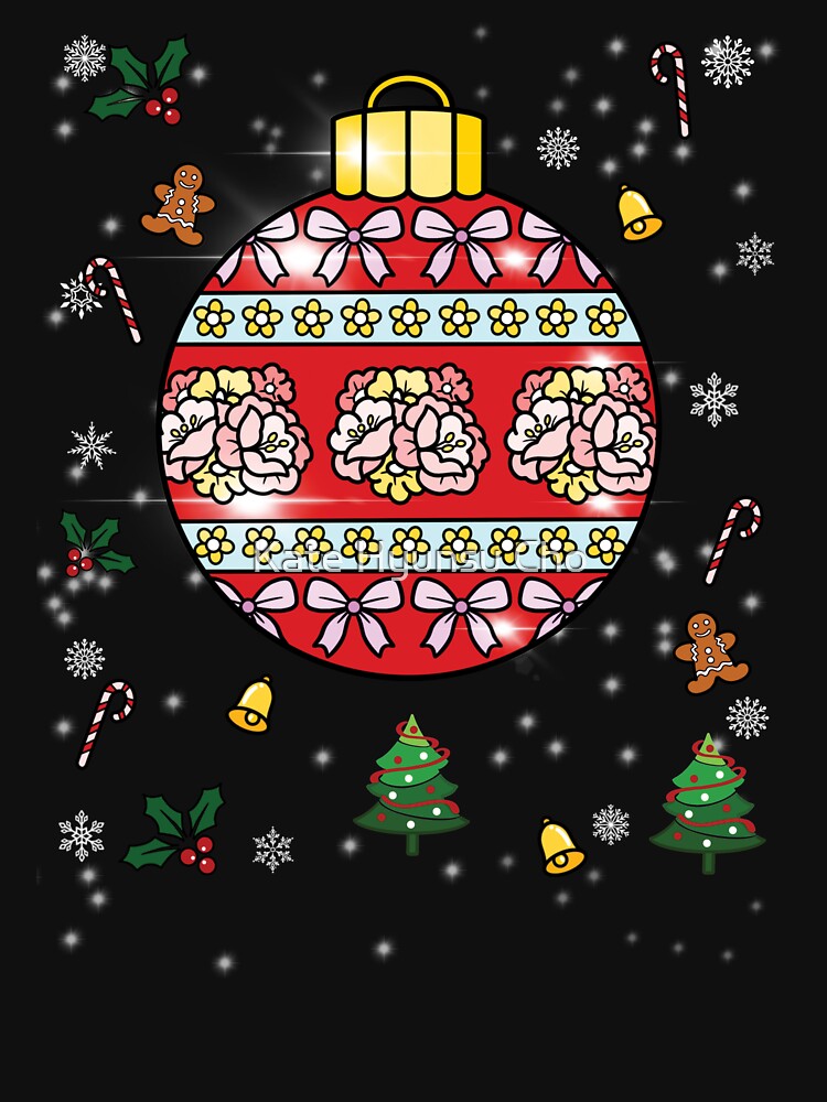Big Ornament-Gingerbread Man, Bell, Christmas Tree by Kate Hyunsu Cho