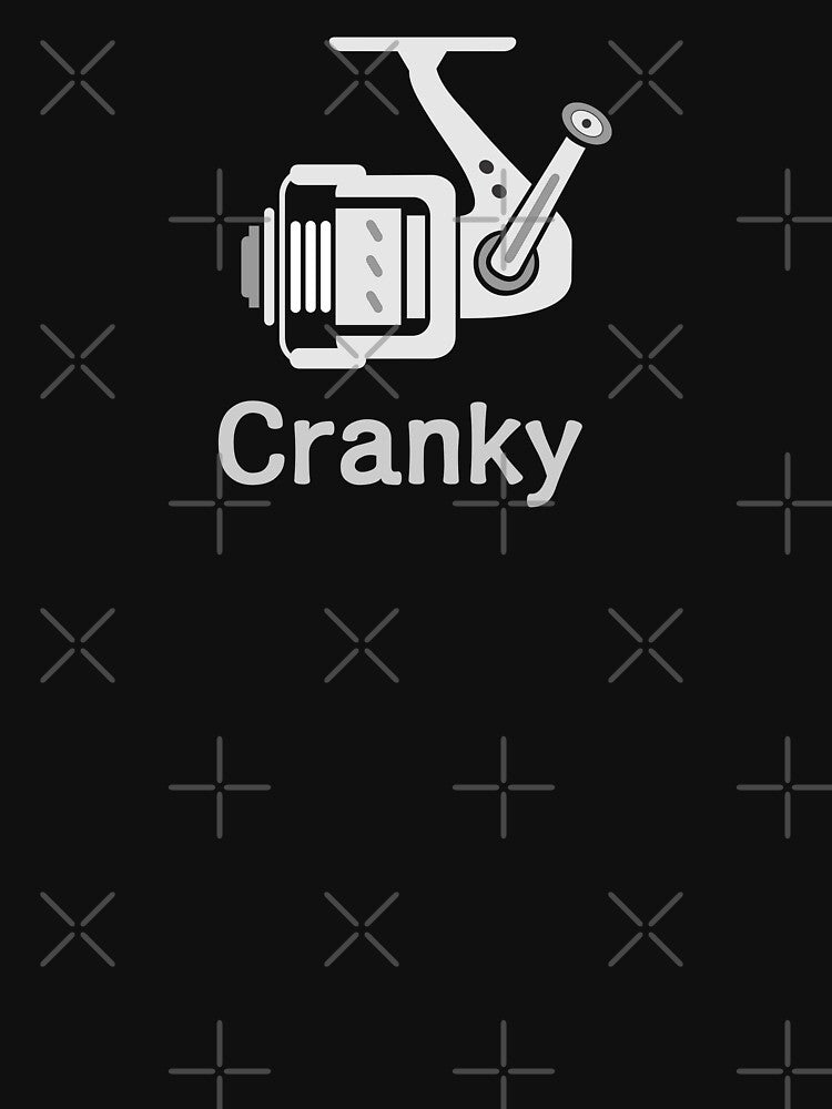 Cranky funny fishing gear by GNRWorks