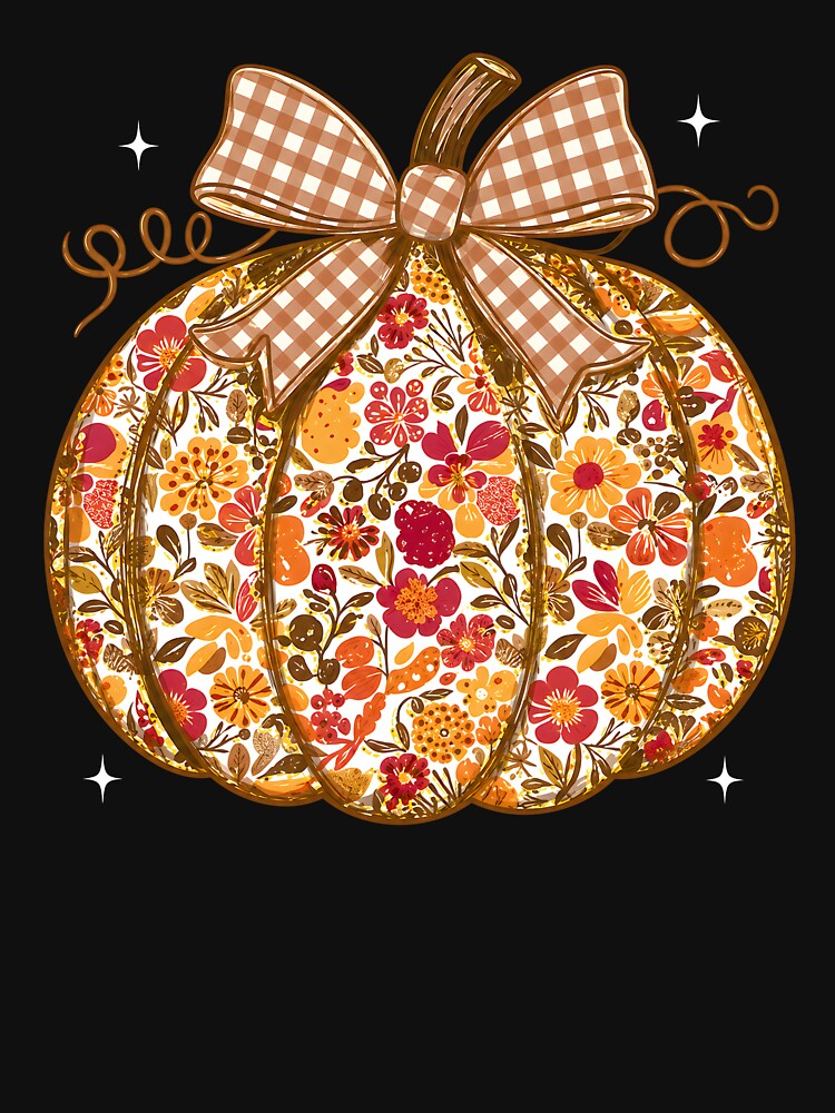 Floral Pumpkin by JamesDriggers