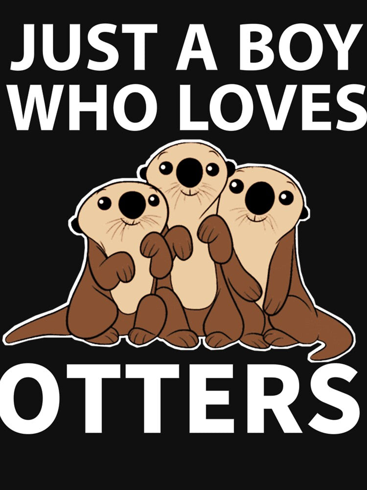 Cute Otter, Just A Boy Who Loves Otters by TheOddityzz