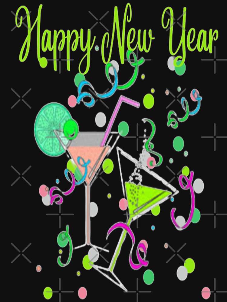 Happy New Year, Glasses, 2, Howdy New Year,New Years Celebration, New Years Eve Countdown by Adri Barnard