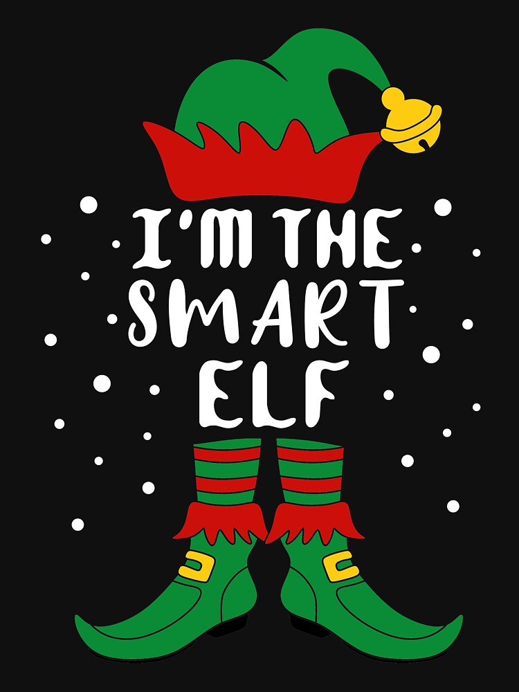 Matching Christmas I'm The Smart Elf by khaled11591