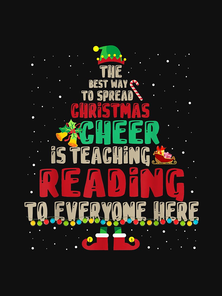 The Best Way To Spread Christmas Cheer Is Teaching Reading by minadebbieark