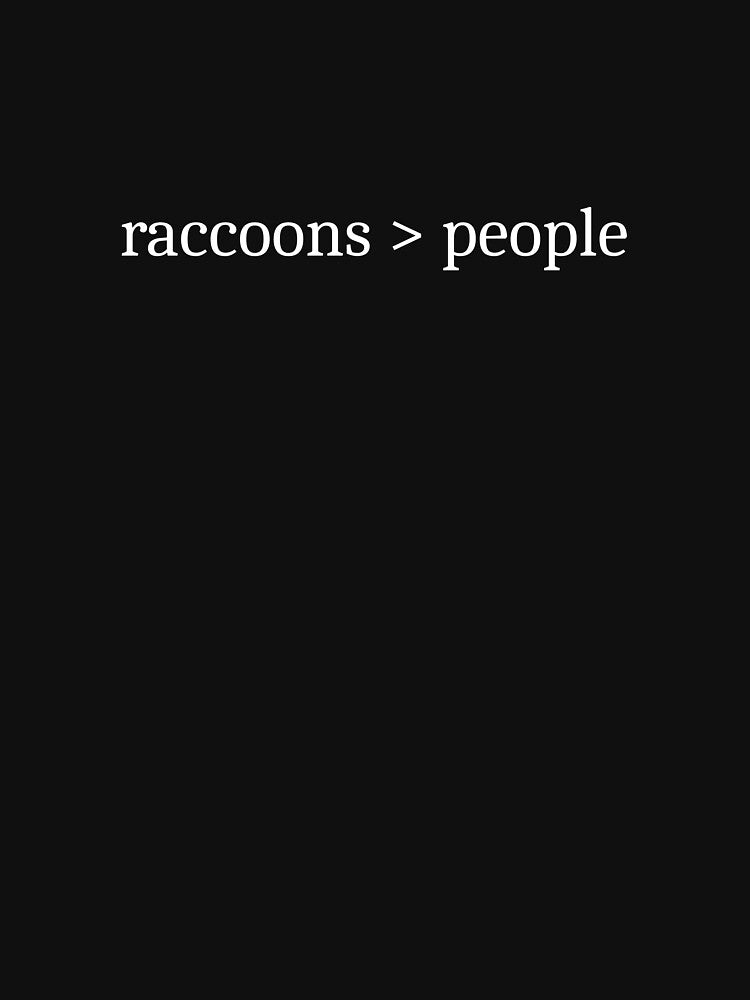 Raccoons > People by Sleepy Cat Design