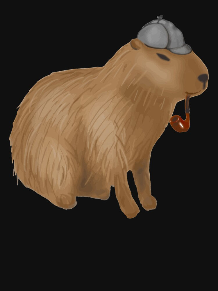 Sherlock capybara by HulonSoppitt