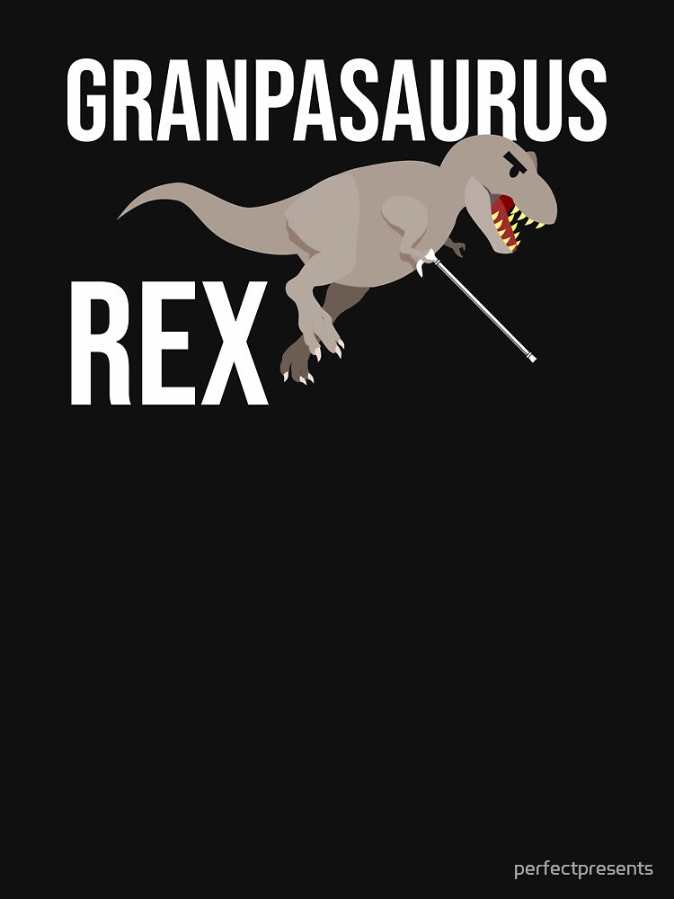 Funny Grandpasaurus Rex T-Rex Grandpa Dinosaur by perfectpresents