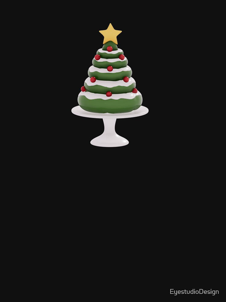 Christmas Tree Delight: Festive 3D Cake Art for the Holidays by EyestudioDesign