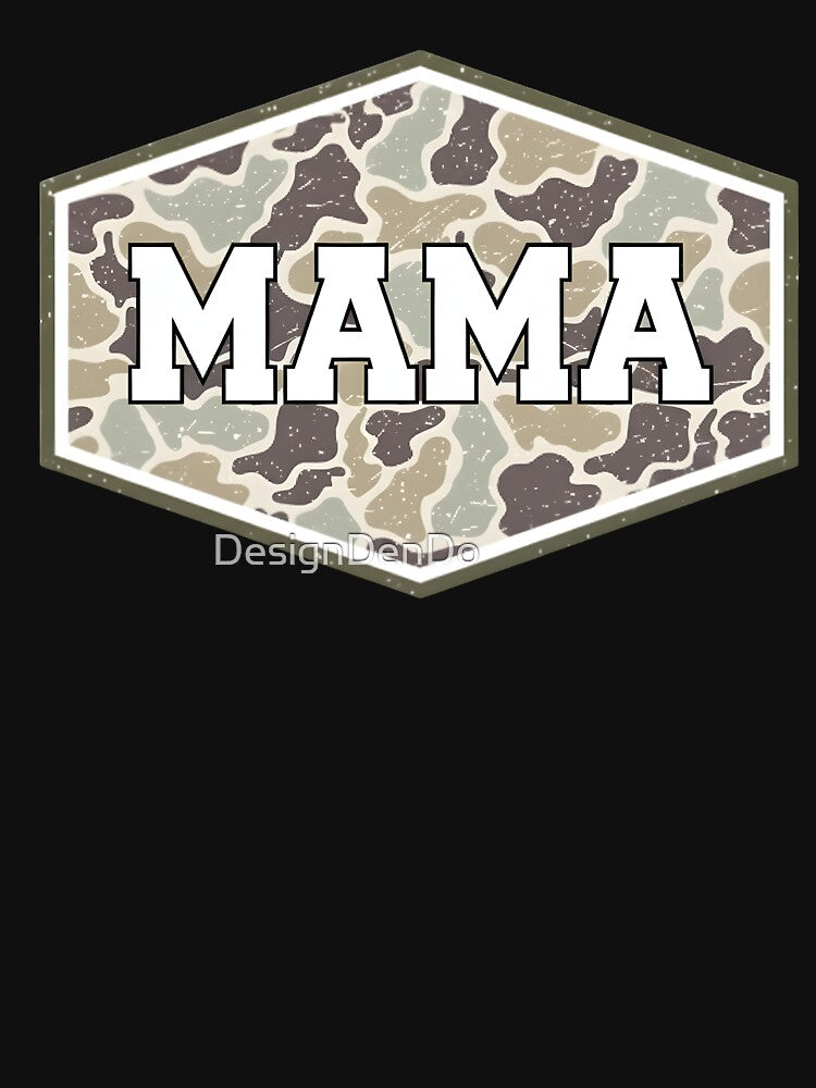 Retro Camo Mama, Old Camo Mama Mama, Camouflage, Mama Camo, Mama, Vintage Coma Mama, Morthers Day by DesignDenDo ⭐⭐⭐⭐⭐