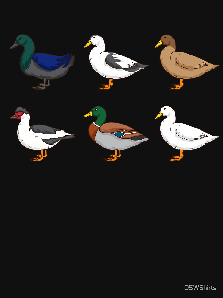 Duck Lover Gift Men Water Bird Duck Breeding Farmer Ducks by DSWShirts