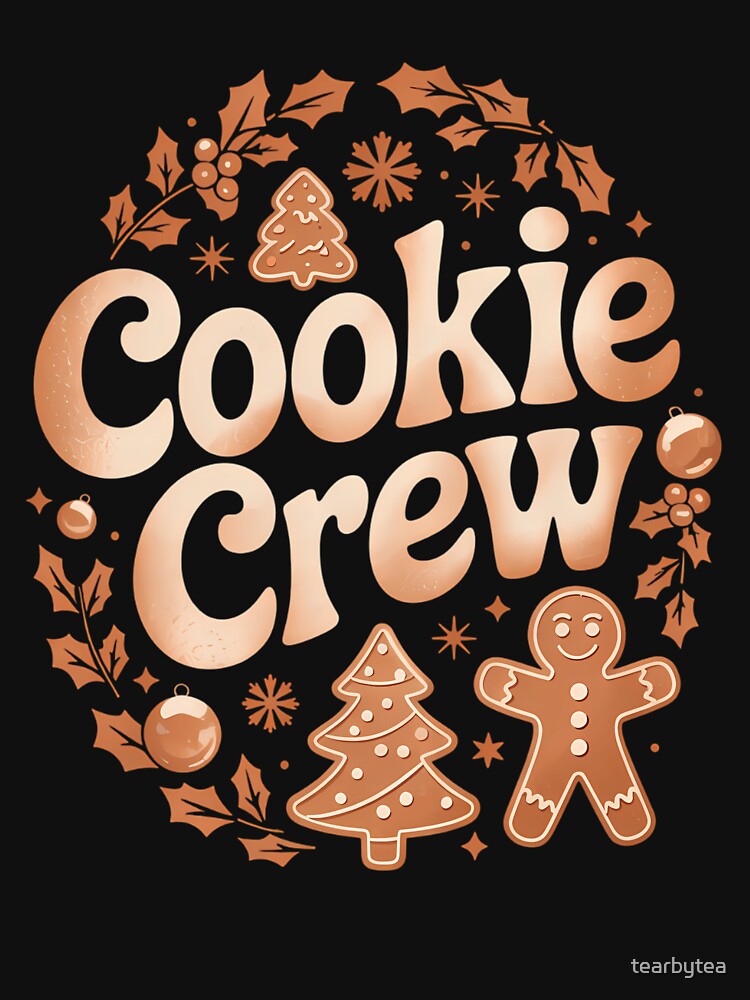 Cookie Crew Gingerbread Baker Christmas Cookie Baking by tearbytea