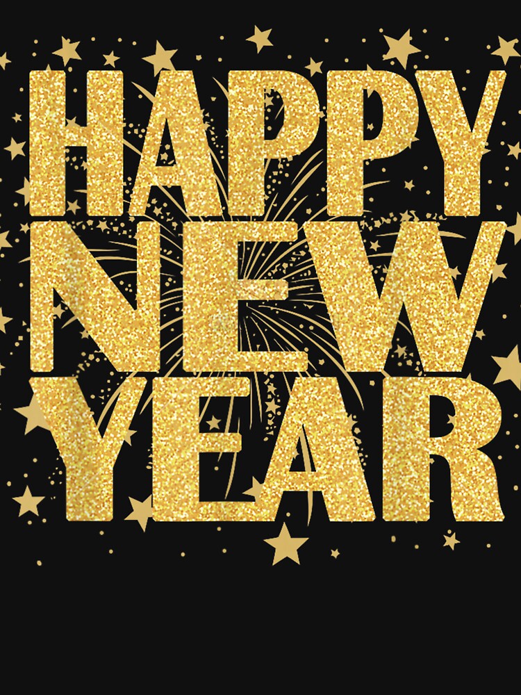 Happy New Year 2026 New Years Eve Party Countdown Fireworks by MatherFisher