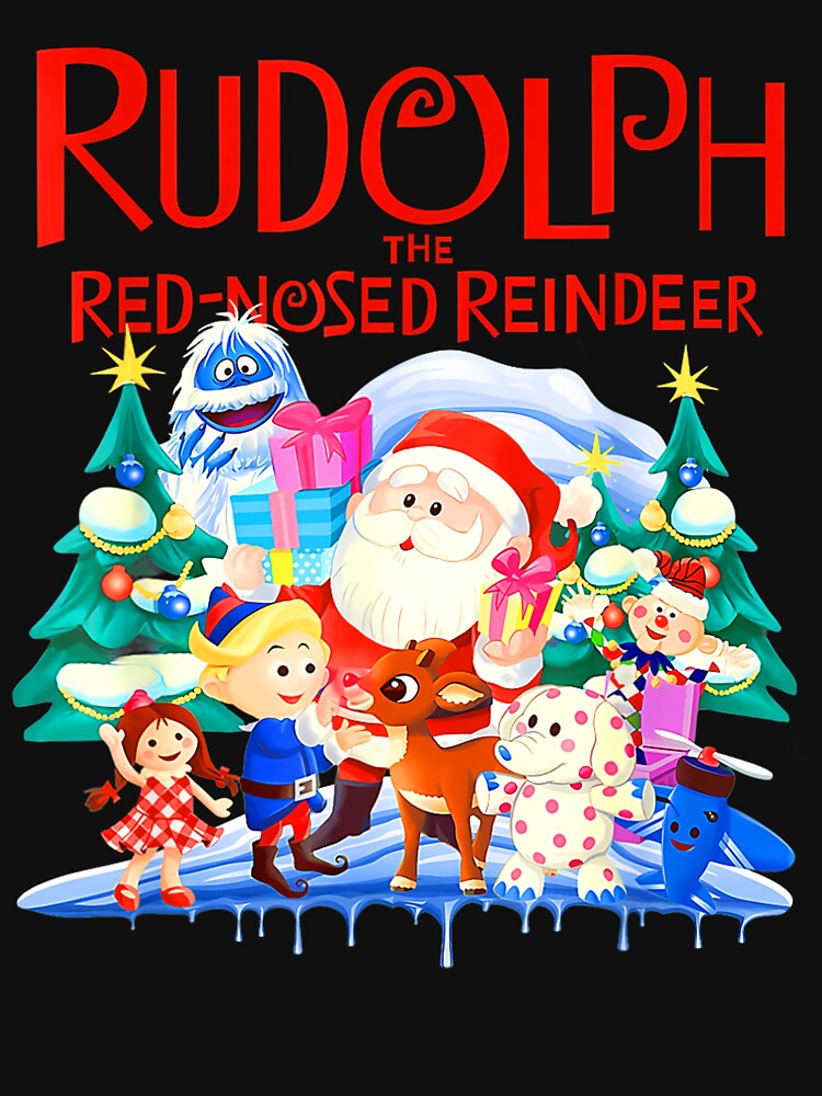 Cute Rudolph The Red Nosed Reindeer Christmas by Gala-Zae