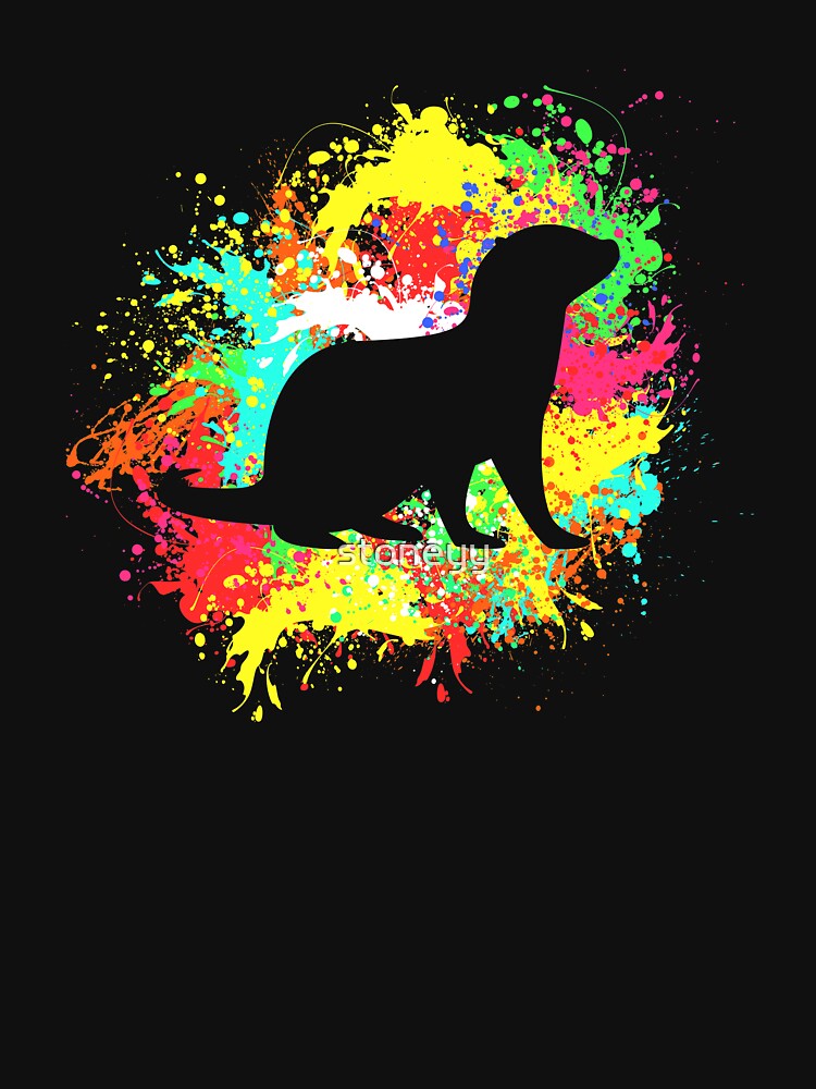 Otter Splash of Color Otter Splash Gift by stoneyy