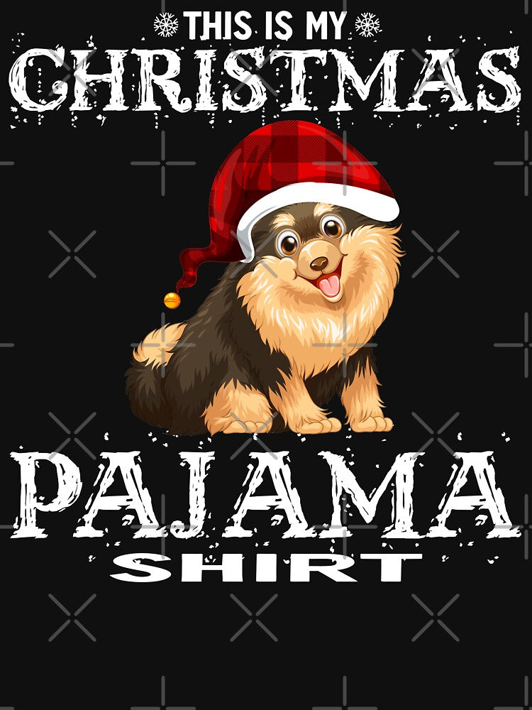 This Is My Christmas Pajama Shirt | Funny Dog  | Funny Christmas by Beautiful Designs