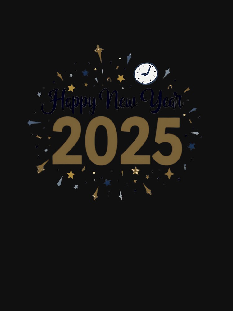 Happy New Year 2025 Celebration by pandk25