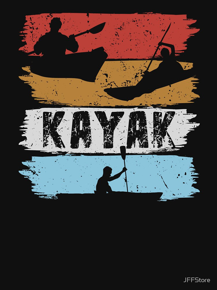Retro Vintage Kayak | Adventure Kayaking by JFFStore