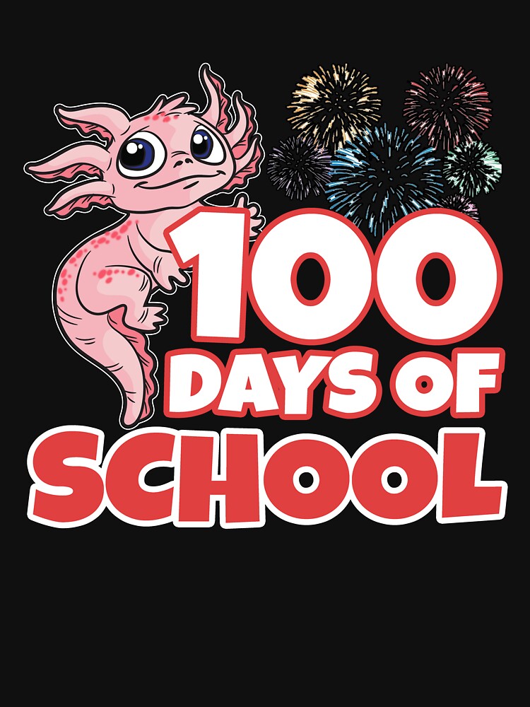 100 Days of School Axolotl Back to School by Moonpie90