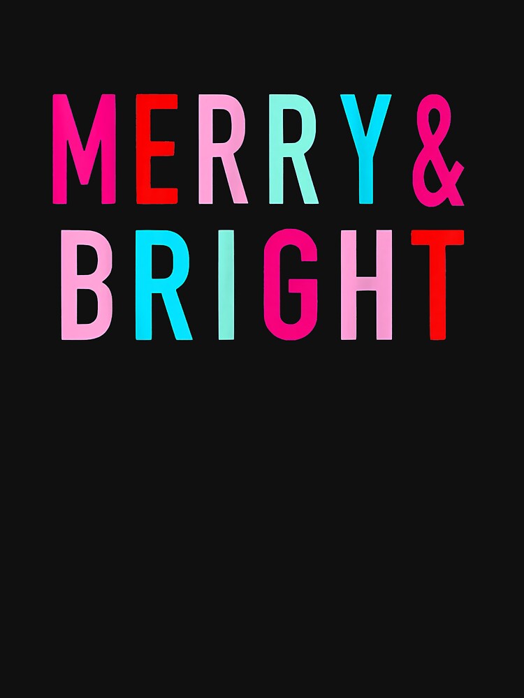 Colorful Merry And Bright Family Merry Christmas Pajamas by sheliaconley