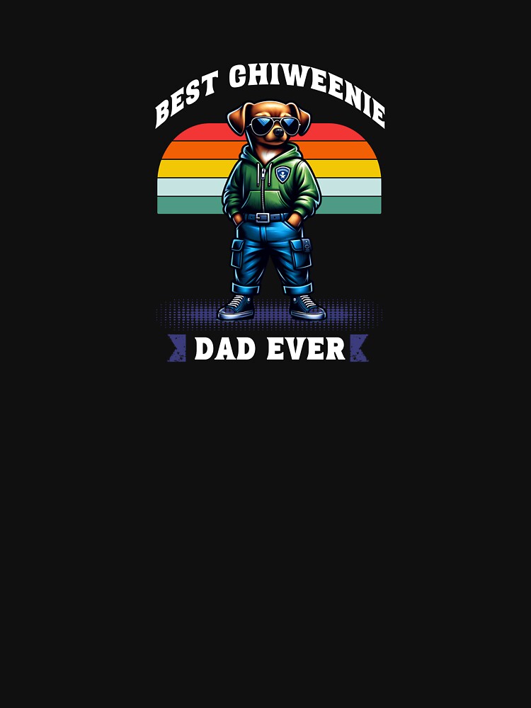 Best Chiweenie Dad Ever by Aurathreads2
