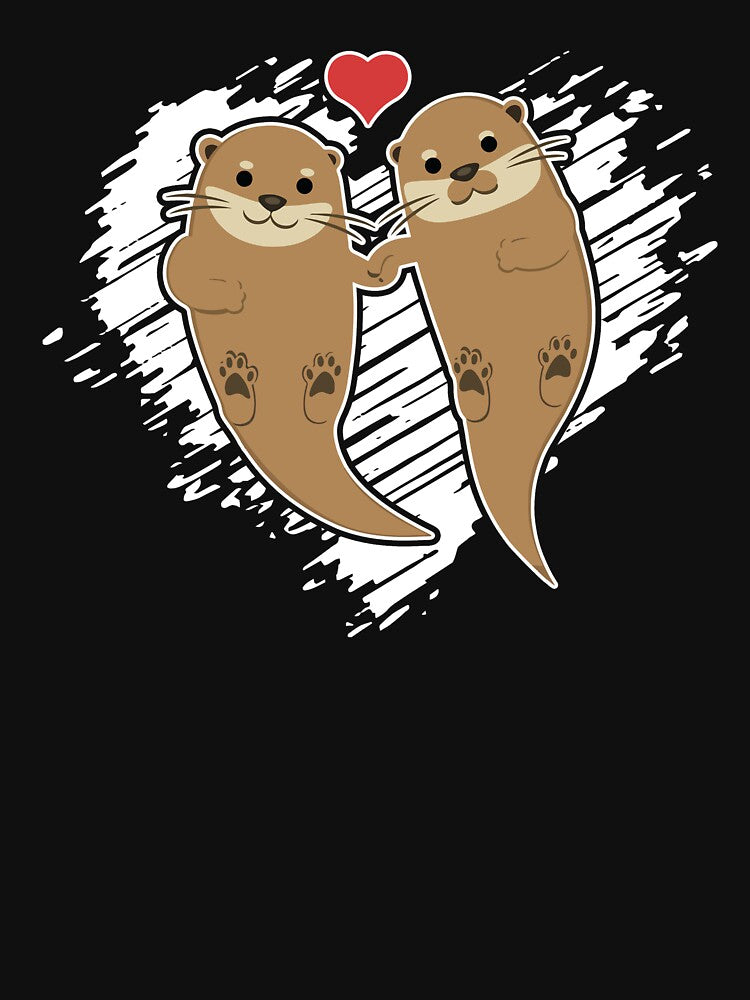 Otter - Otters In Love by UnknownArtistt