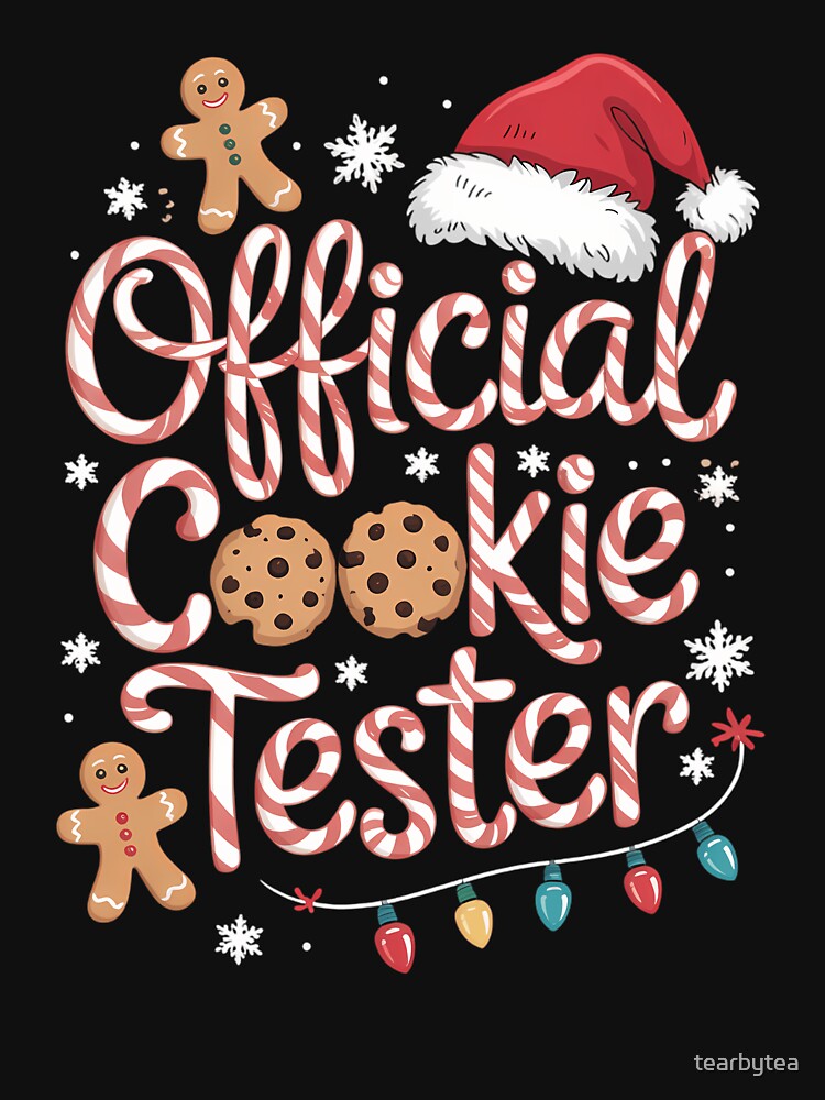 Cookie Baking Crew Christmas Cute by tearbytea