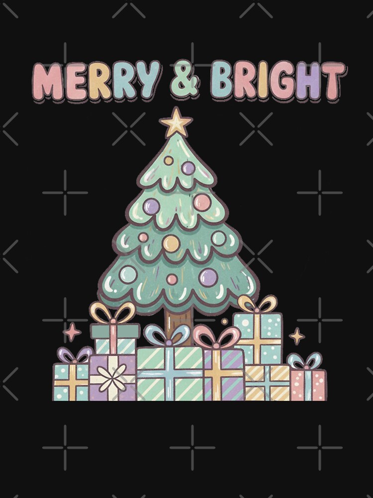 Christmas: christmas tree in pastel color by ZuriRetroPrints