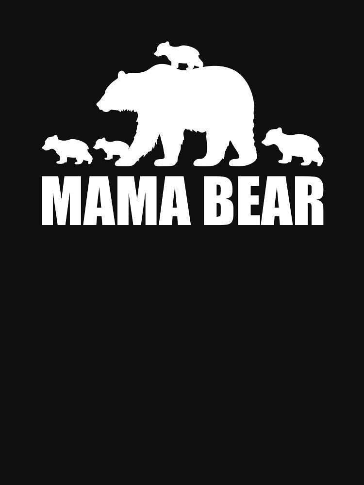 Mama Bear - Cute Mama Bear Lover Funny Gift by asyanavirgifa