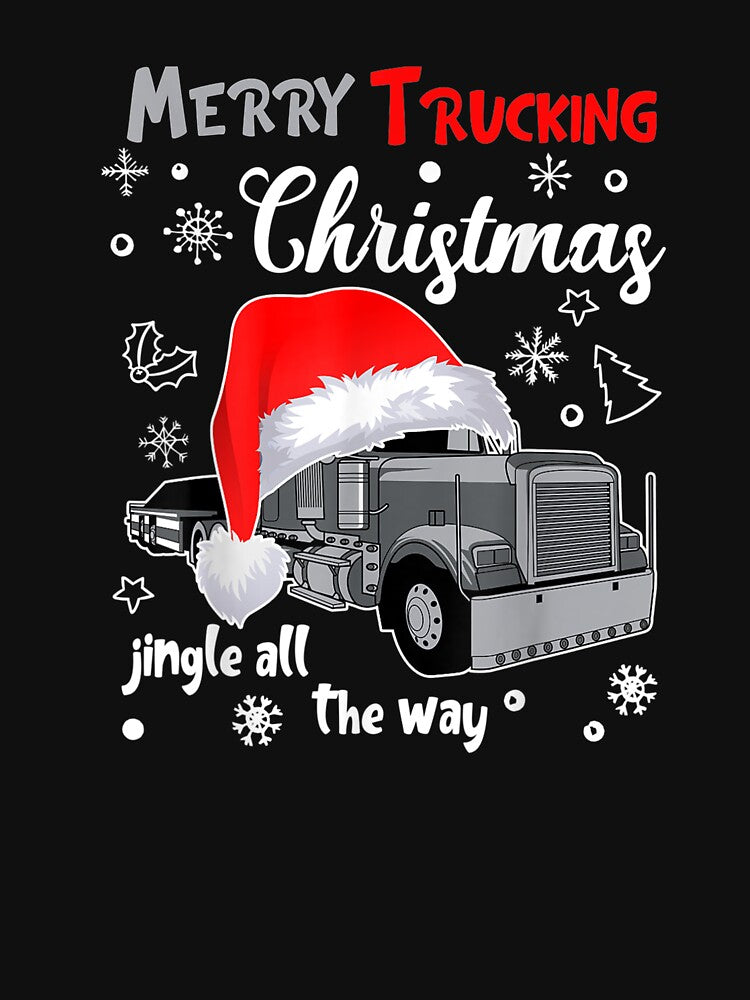 Merry Trucking Christmas Truck Driver Jingle All by lishakaren