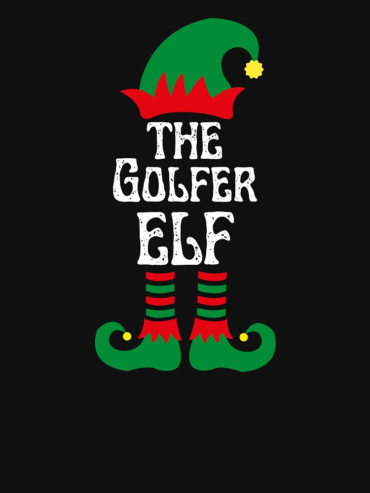 Golfer Elf Family Christmas Elf Costume by WeirdlyRare