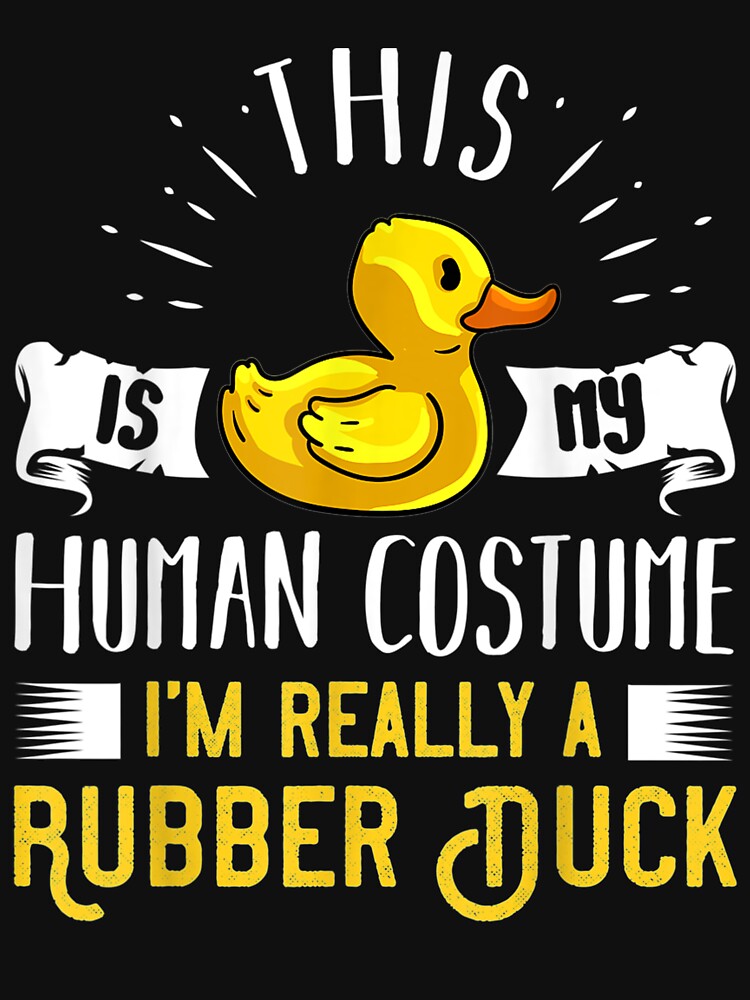 Rubber Duck Costume Gift Giant Shower by nancyholly