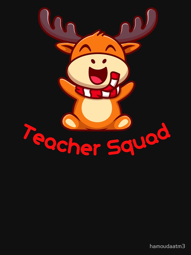 teacher squad reindeer Essential by hamoudaatm3